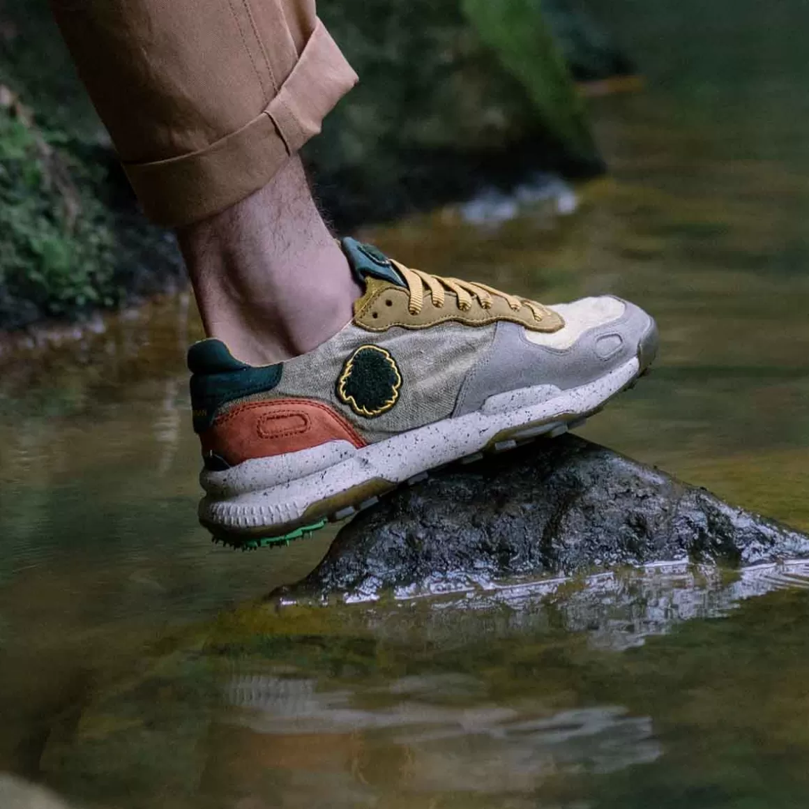 Men Satorisan Trainers-Chacrona Linen