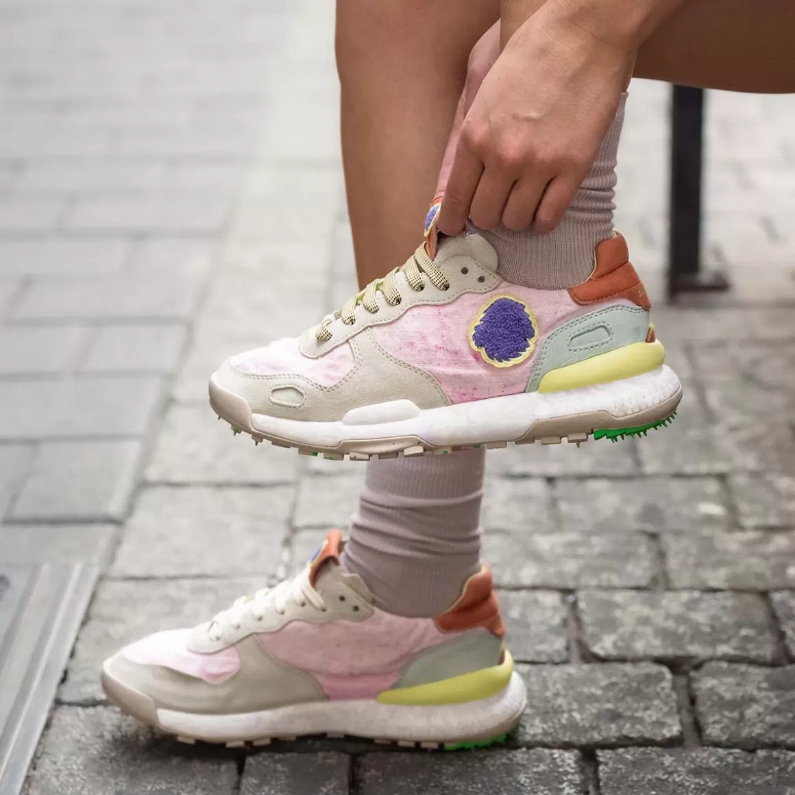 Women Satorisan Trainers-Chacrona Linen