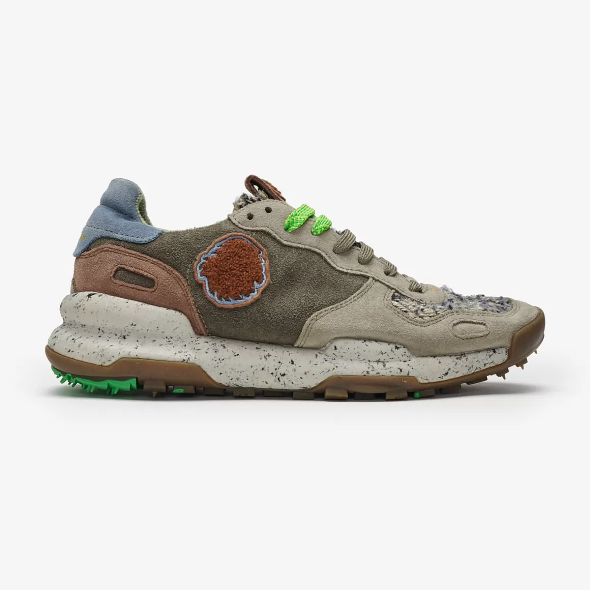 Men Satorisan Trainers-Chacrona Suede