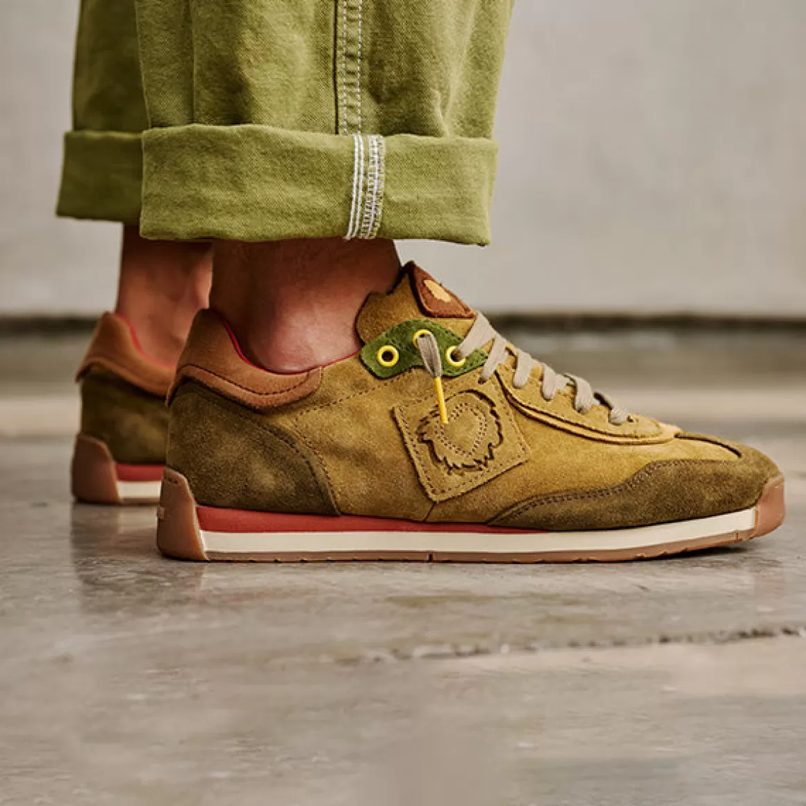 Men Satorisan Trainers-Enso Suede