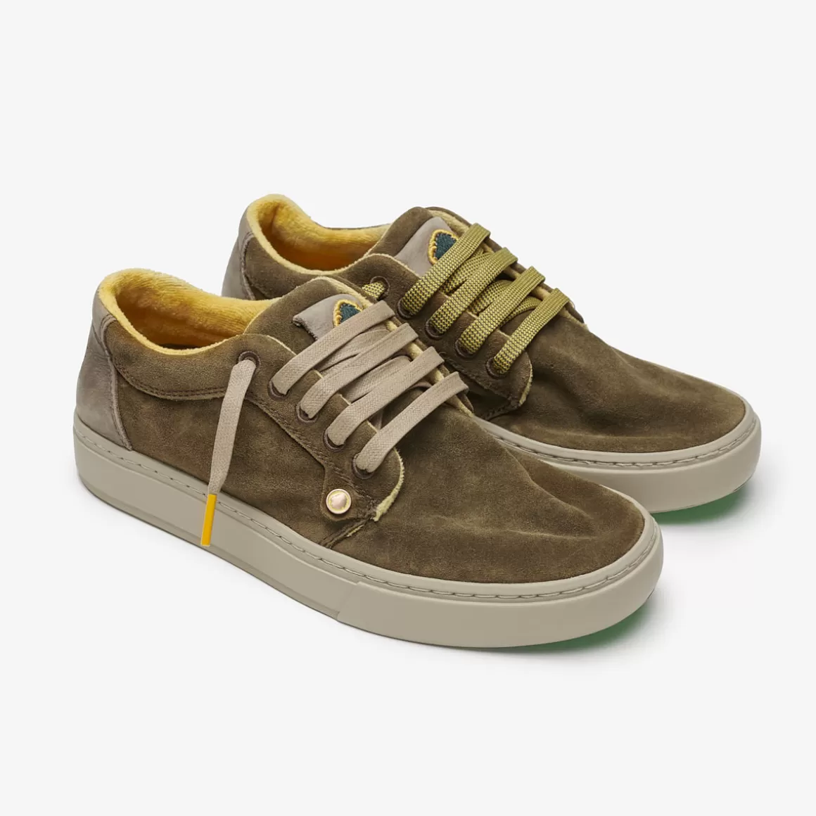 Men Satorisan Trainers-Heisei V2 Suede