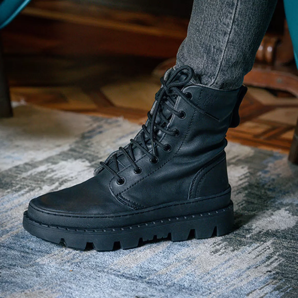Women Satorisan Boots-Unalome Laces Premium