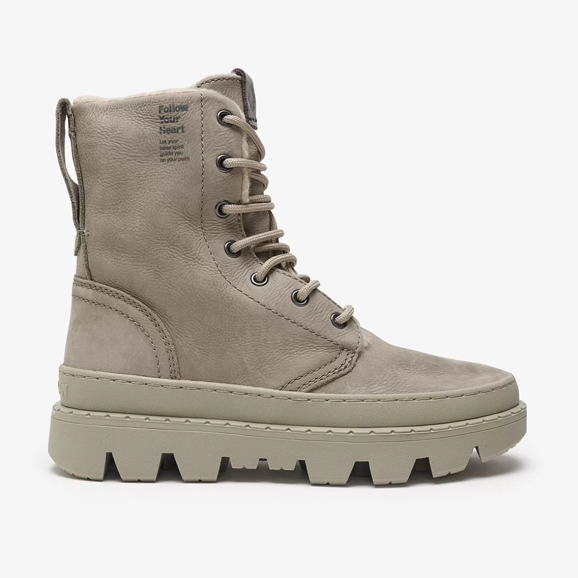 Women Satorisan Boots-Unalome Laces Premium Wool