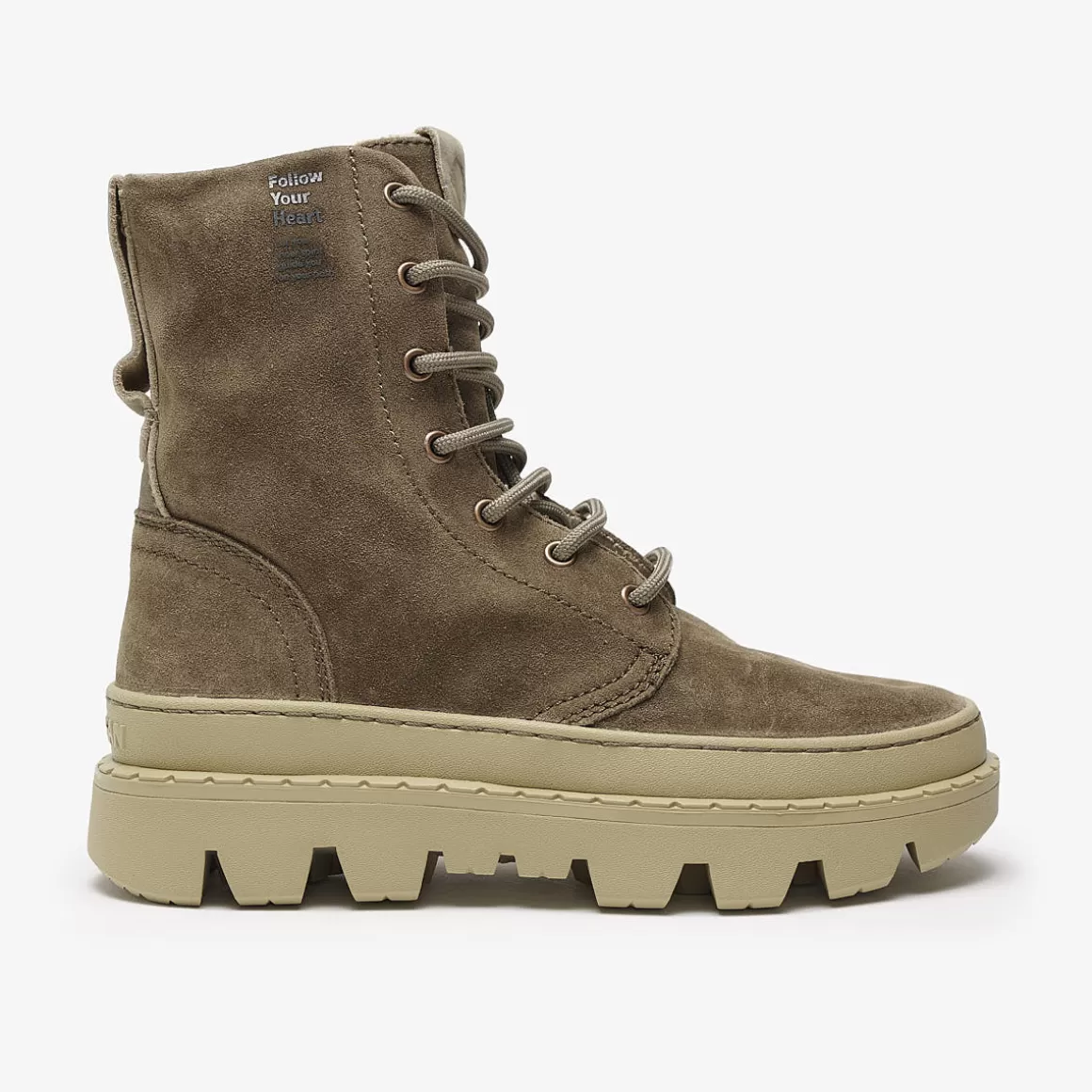 Women Satorisan Boots-Unalome Laces Suede