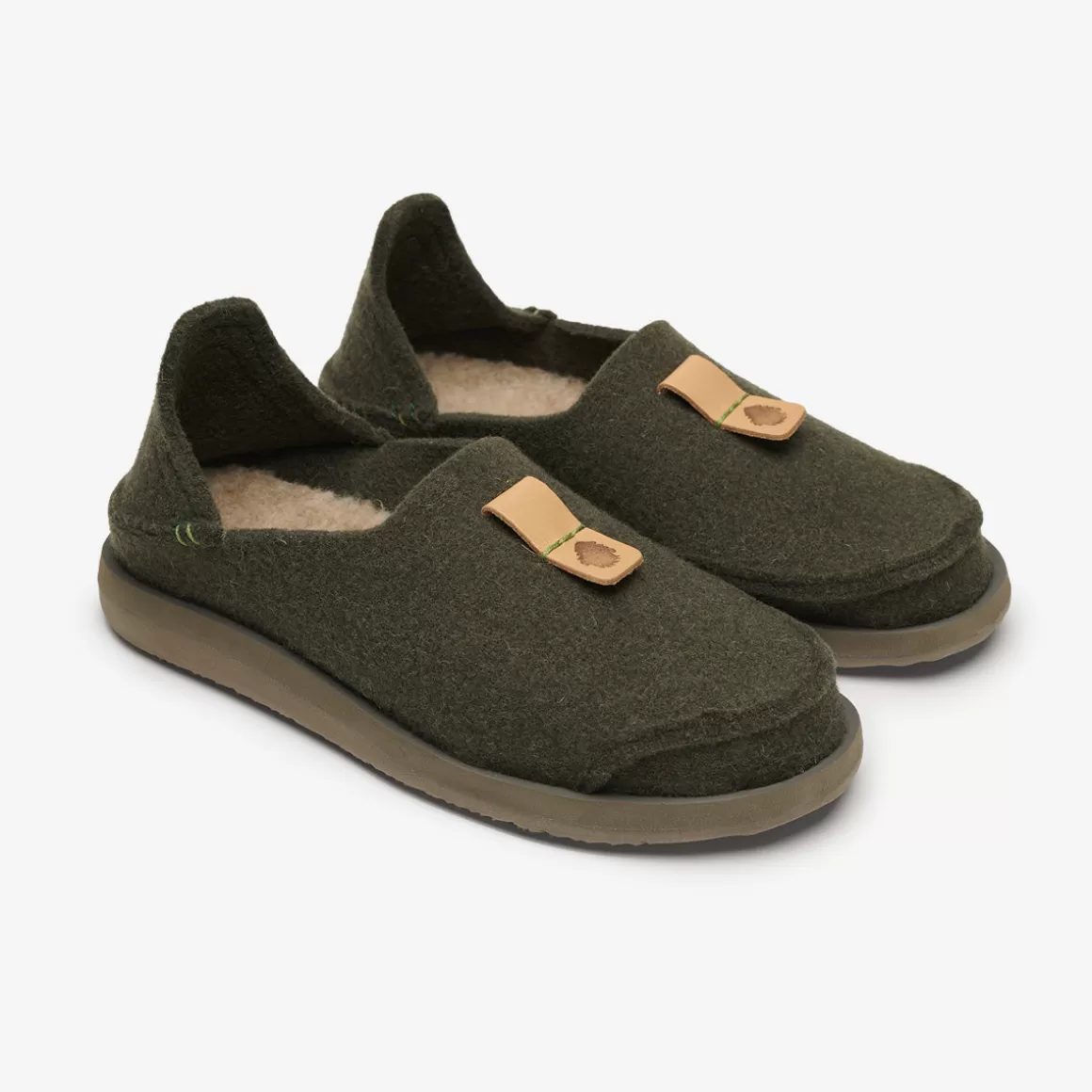 Men Satorisan Slip On-Uwabaki Wool